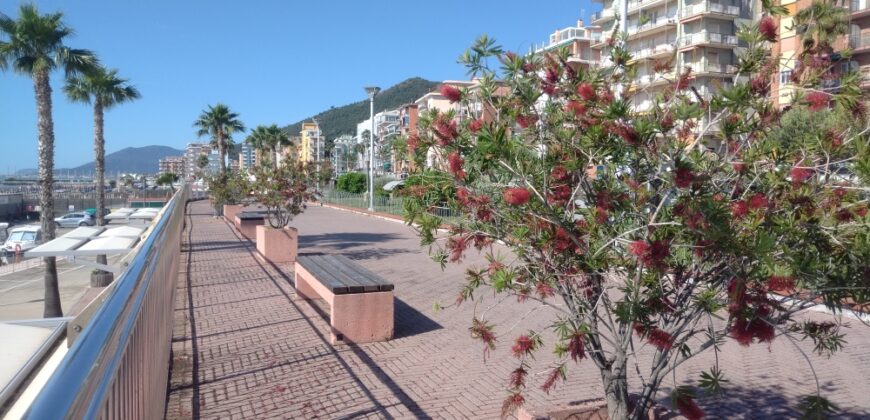 RIF. 259 B – BORGHETTO S.S. MONOLOCALE FRONTE MARE CONFINE LOANO € 120000