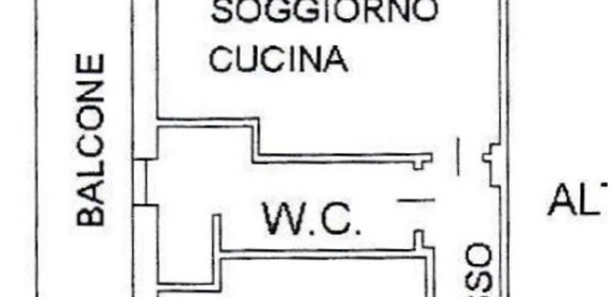 RIF. 263 B – BORGHETTO S.S. BILOCALE RISTRUTTURATO E ARREDATO A NUOVO A 300 MT DAL MARE € 188000